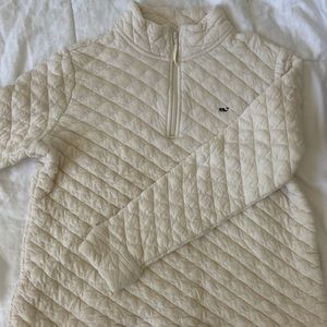 Quilted vineyard vines quarter zip